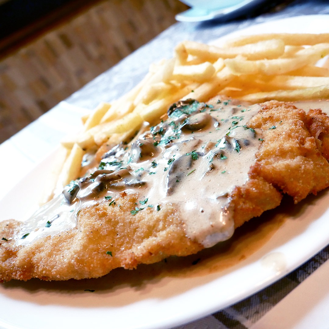 Jägerschnitzel aus Marias Küche